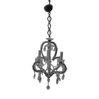 Crystal Maria Teresa Chandelier, 1950s For Sale