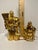 Vintage Japanese Takasago “Jotomba” Happy Couple Figurines in Lacquer Display For Sale - Image 9 of 10