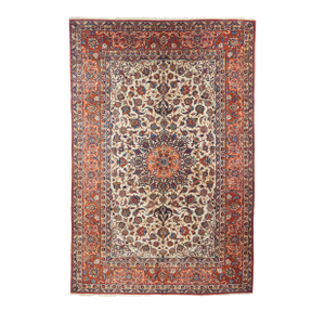 Vintage Persian Isfahan Rug 7’0" X 10’5"