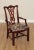 Chippendale Thomasville Chippendale Style Carved Mahogany Dining Chairs - Set of 8 For Sale - Image 3 of 13