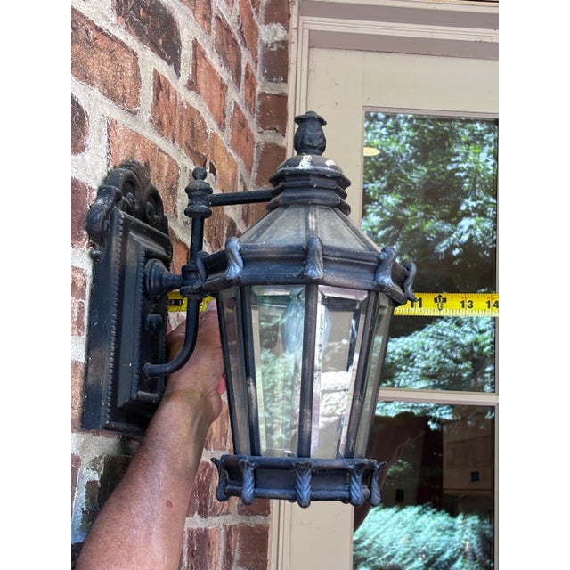 1990s Sconce Exterior Light Fixture For Sale In Minneapolis - Image 6 of 7