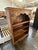 Carved Wood Open Bookcase, Vintage For Sale - Image 4 of 12