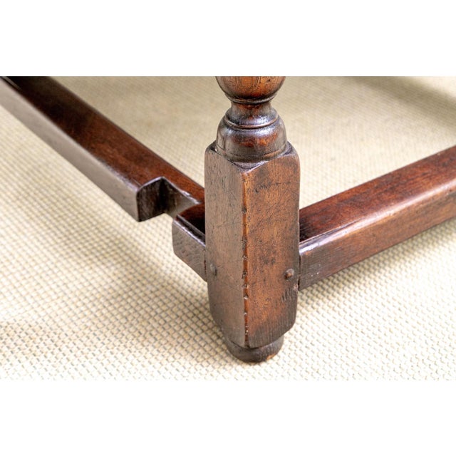 19th Century Oversized Oval Gate-Leg Drop Leaf Oak Dining Table For Sale - Image 15 of 16