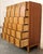 Wood Mid 20th Century Thomasville Mid-Century 'Arched' 6-Drawer Highboy Dresser in Walnut & Burl For Sale - Image 7 of 18