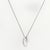 Late 20th Century Vintage Elsa Peretti for Tiffany & Co. Sterling Silver Double Tear Drop Pendant For Sale - Image 5 of 13