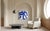 Textile Bodasca, The Blue Man, 2026, Painting Canvas For Sale - Image 7 of 14