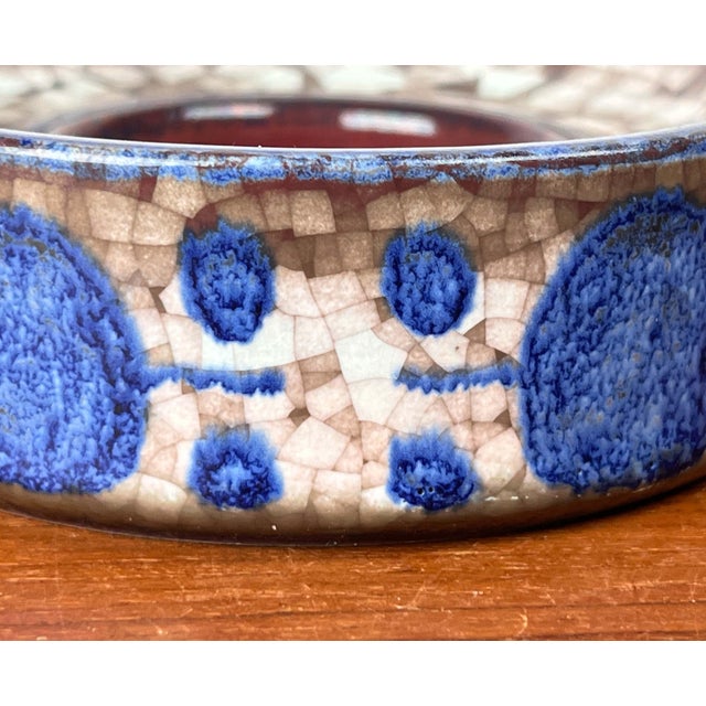 Mid-Century Modern Danish Studio Pottery Candleholder from Michael Andersen Keramik, Bornholm, 1960s For Sale - Image 4 of 15