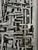 Belgian Brutalist Steel Wall Sculpture, 1960s For Sale - Image 9 of 11
