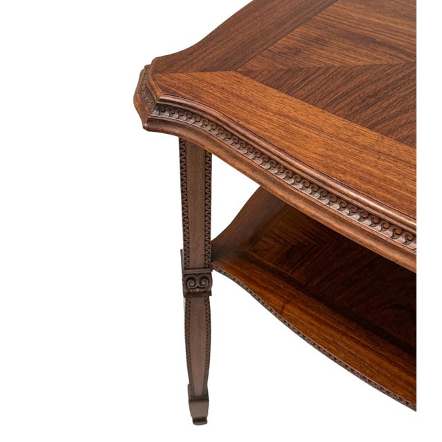 Arts & Crafts Art Nouveau Side Table by K.P.C. by Bazel, 1900s For Sale - Image 9 of 11