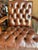 American Hancock & Moore Brown Washington Tufted Leather Chairs For Sale - Image 3 of 5