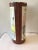 1960s 1960s Quadrifoglio Italian Leather & Ceramic Hand Painted Vase or Umbrella Stand For Sale - Image 5 of 11