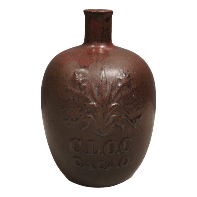 Vintage Cacao Liqueur Bottle by Arne Bang, Denmark, 1930s For Sale