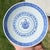 Late 20th Century Blue and White Rice Eye Chinoiserie Decorative Plates - Set of 2 For Sale In Oklahoma City - Image 6 of 6