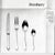 1970s Silver Dinner Fork, Pembury Pattern For Sale - Image 9 of 11