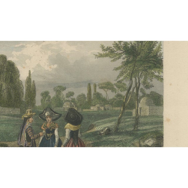 Blue Mandarou, Quechua Indigenous Costumes, 1843, Print For Sale - Image 8 of 10