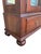Wood 1990s Ethan Allen British Classics Curio Cabinet China Hutch Display Breakfront Cherry For Sale - Image 7 of 14