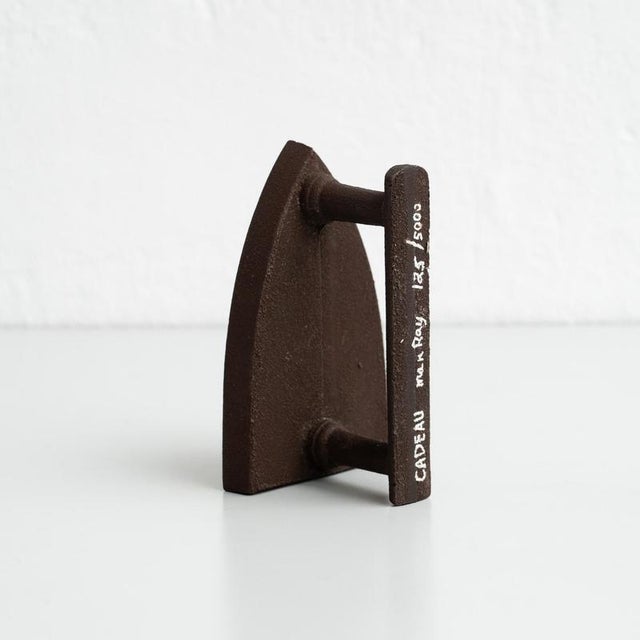 Man Ray, Le Cadeau Surrealist Sculpture, 1974, Iron For Sale - Image 6 of 16