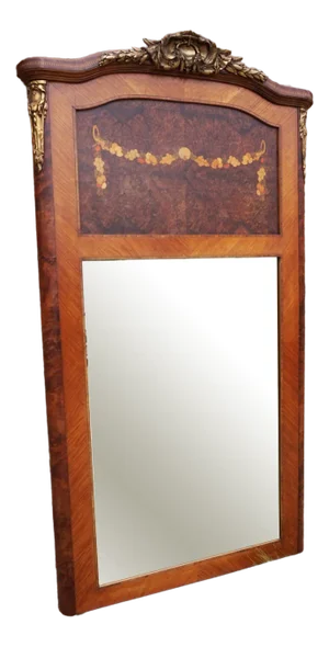 Large 19th Century French Fireplace Mirror