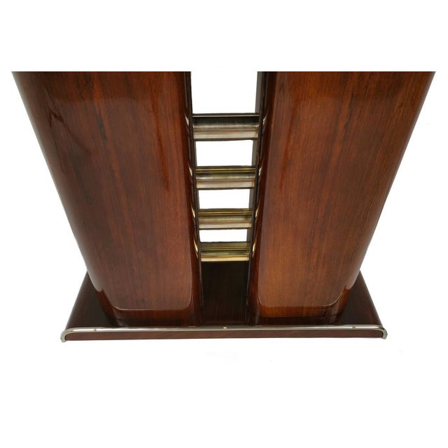 French Art Deco Rosewood Console Table, 1930s For Sale - Image 6 of 7