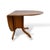 Mid-Century Oval Drop Leaf Gateleg Dining Table in Teak from Morris of Glasgow, 1960s For Sale - Image 6 of 10