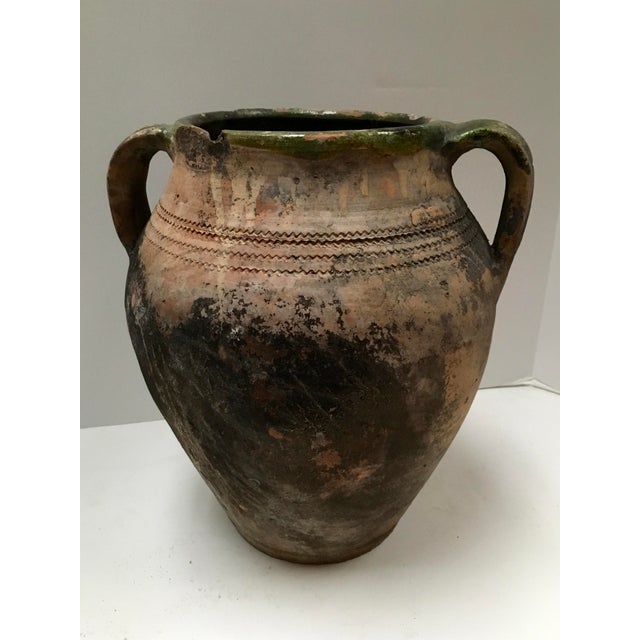 Antique Early 1900s Turkish Olive Oil Jar Chairish