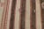 1950s Southwestern Rustic & Primitive Striped Small Rug For Sale - Image 11 of 13