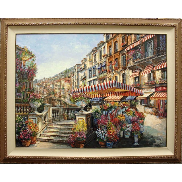 Vadik Suljakov "La Canal" Limited Edition Giclee Print For Sale - Image 4 of 4