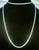 18k Gold Natural Diamond Tennis Necklace 41 Inch Rope Long White Opera Length For Sale - Image 16 of 18