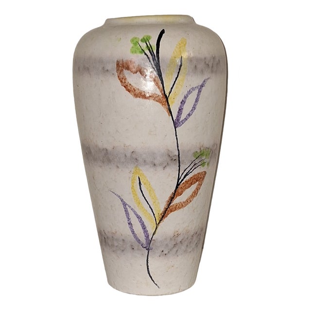 Vintage Ceramic 517 39 Vase from Scheurich, 1970s For Sale