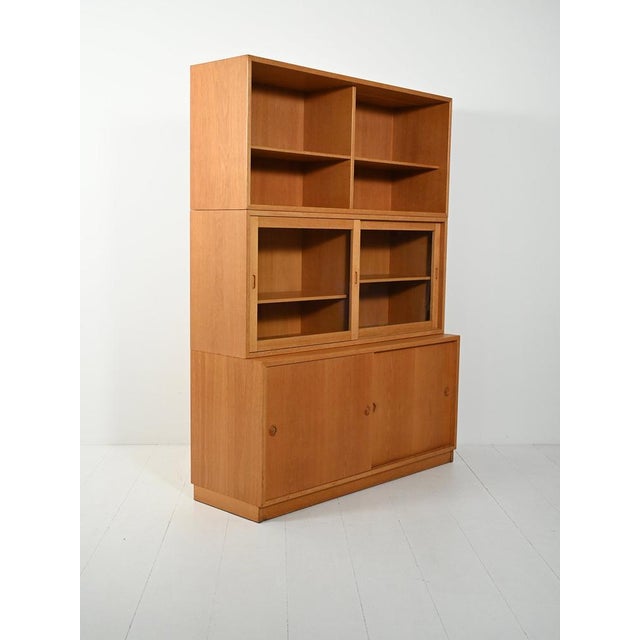 Øresund Oak Bookcase by Borge Mogensen for Karl Andersson & Söner, 1960s For Sale - Image 6 of 12