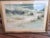 1968 Eugene Sparks Signed Original Watercolor, “Provincetown,” Large Framed Cape Cod Winter Landscape For Sale - Image 4 of 9