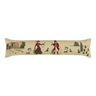 Lord & Lady of the Manor Draught Excluder - 90x20 Cm (36"x9") For Sale