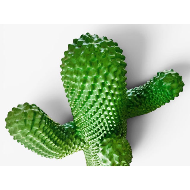 Green Cactus Coat Rack by Guido Drocco & Franco Mello for Gufram, 1986 For Sale - Image 8 of 10