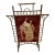Antique Victorian Embroidered Chinoiserie Fire Screen For Sale