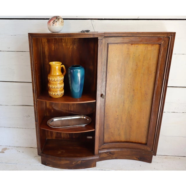 Blue Blue and Teal Ceramic Vase from Bay Keramik, West Germany, 1970s For Sale - Image 8 of 10