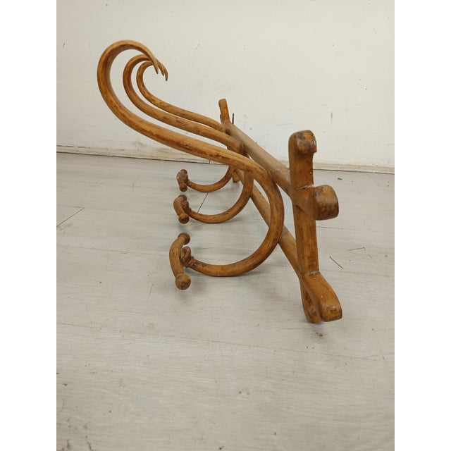 Wall-Mounted Coat Rack from Thonet, 1890s For Sale - Image 6 of 15