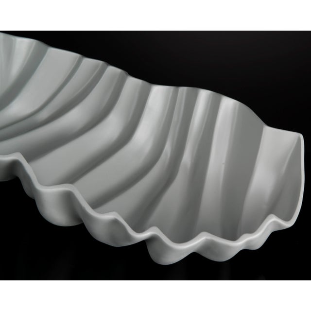 Contemporary Shar Pei Flat in Gray Ceramic from VGnewtrend For Sale - Image 3 of 5