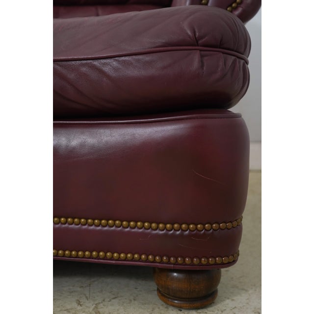 Hancock & Moore Leather Armchair For Sale - Image 11 of 18