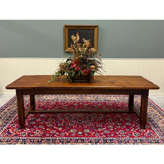 GORGEOUS Antique French Country Honey Oak Farmhouse Monastery Dining Table~~c. Late 19thC This table has "the look"~~one...
