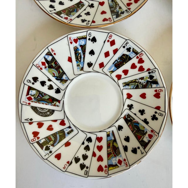 This charming set of four cocktail plates was produced in England by Elizabethan Staffordshire exclusively for Tiffany &...