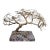 Wire Tree Sculpture on Marble Base, Artist Signed For Sale