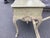 1950s French Vintage Rococo Painted Console Table For Sale - Image 5 of 10