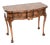 Antique Burr Walnut Console Table by Beresford and Hicks, 1920 For Sale