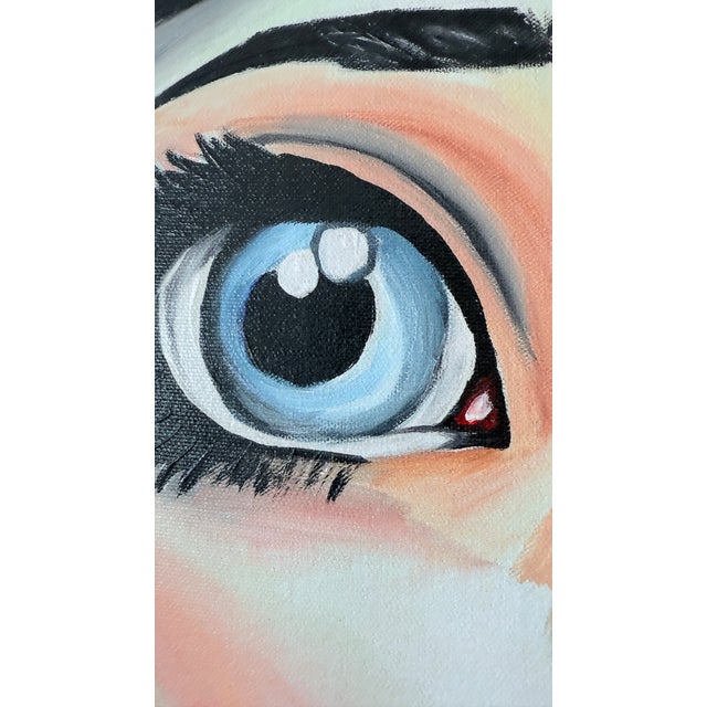 Late 20th Century The World Through My Eyes Signed and Numbered Giclée on Canvas With Hand-Embellishment. For Sale - Image 4 of 14