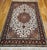 "This exquisite room-size Persian Tabriz rug, woven in the late 20th century, is a beautiful and distinguished example of...