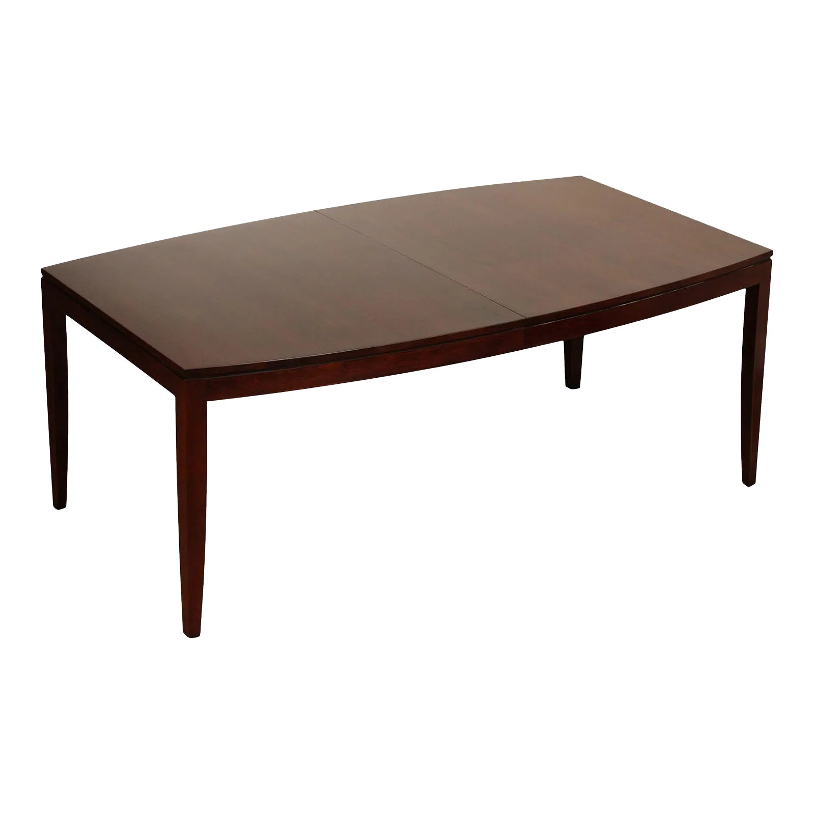 Stickley Metropolitan Collection Solid Cherry BoatShaped Dining Table