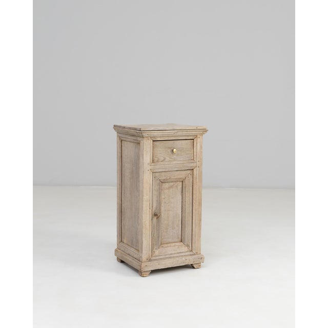 19th Century French Oak Bedside Table For Sale In Greensboro - Image 6 of 18