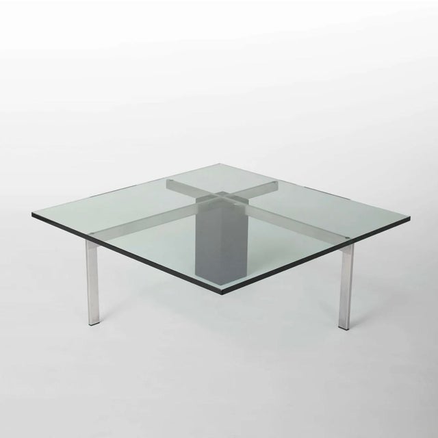KW1 Glass and Granite Coffee Table by Hank Kwint for Metaform, 1980s For Sale - Image 6 of 7