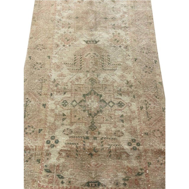 1970s Vintage Old Persian Karajeh Runner Rug 3x18 For Sale In Dallas - Image 6 of 7