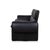 DS-2011 Leather Two-Seater Black Sofa from de Sede For Sale - Image 11 of 12